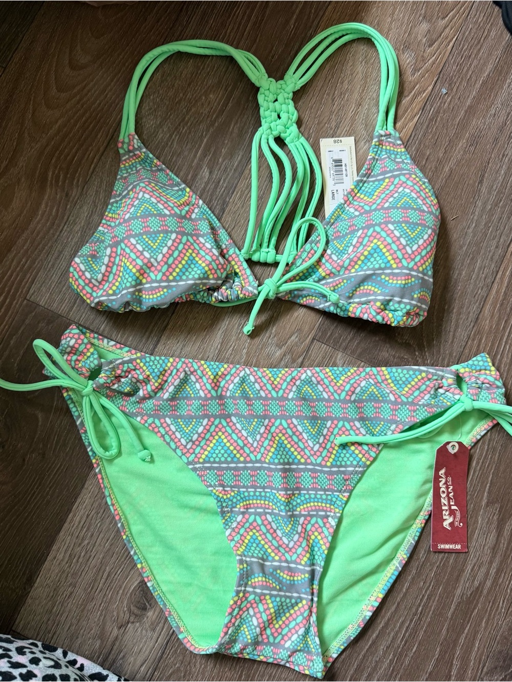 Green Arizona Jean Co Bikini
